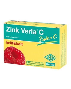 ZINK                          VERLA/C GRANULAT 5MG        HIMBEER, 20 Stück