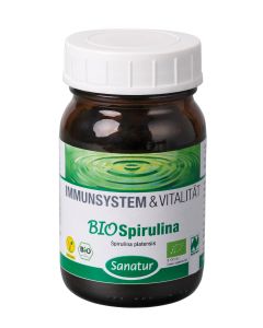 BIOSPIRULINA                  BIO TABL 400MG -SANATUR, 500 Stück