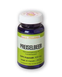 PREISELBEER                   400MG KAPSELN GPH, 60 Stück