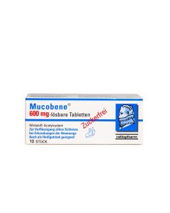 Mucobene lösliches Pulver 600mg, 30 Stück