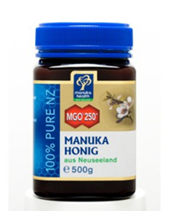 MANUKA HONIG                  MANUKA HEALTH               MGO                       250+, 500g