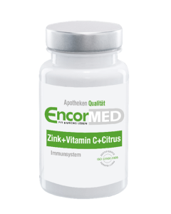 EncorMed Zink+Vitamin C+Citrus Kapseln, 60 Stk.