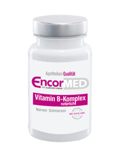 EncorMed Vitamin B-Komplex natürlich Kapseln, 60 Stück