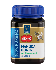 MANUKA HONIG                  MANUKA HEALTH               MGO                       400+, 500g