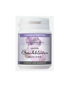 Bachblüten Kaugummis Für Konzentration, 60g