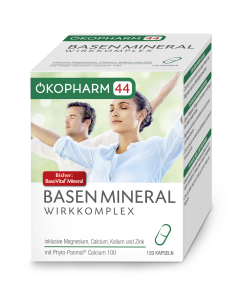 Ökopharm44® Basen Mineral Wirkkomplex Kapseln 120 ST, 120 Stk.