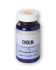 GPH Cholin 100mg Kapseln, 60 Stück