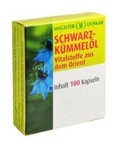 Doskar Schwarzkümmelöl, 100 Kapseln