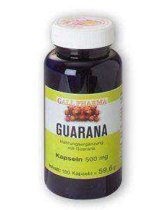 GPH Guarana 500mg Kapseln, 180 Stück