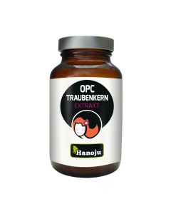 Hanoju OPC Traubenkern Extrakt Kapseln 400mg, 90 Stk.