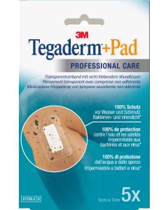 3M Tegaderm + Pad 5 x 7 cm, 5 Stk.