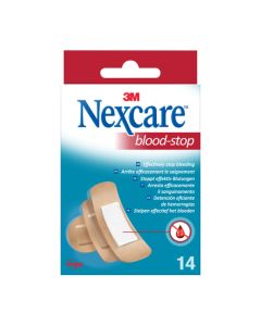 Nexcare Blood Stop Strips 3 Größen, 14 Stück