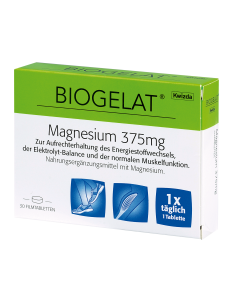 Biogelat Magnesium 375mg, 30 Stück