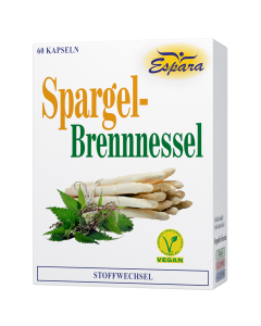 Espara Spargel-Brennnessel Kapseln, 60 Stk.