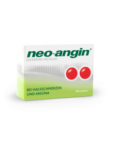 Neo-Angin Pastillen zuckerfrei, 48 Stück