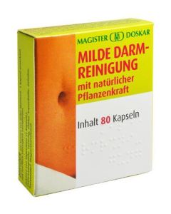 Doskar Milde Darmreinigung 80 Kapseln, 80 Stück