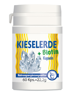 Kieselerde + Biotin Kapseln Canea, 60 Stück