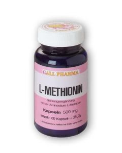 GPH L-Methionin 500mg Kapseln, 60 Stück