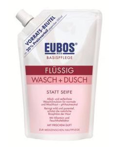 Eubos Wasch- und Duschemulsion ROT Nachfüllung, 400ml