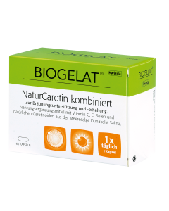 CAROTIN                       KAPSELN BIOGELAT            NATUR, 60 Stück