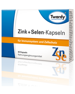 Twardy Zink+Selen Kapseln, 40 Stück