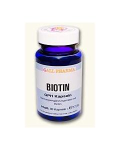 GPH Biotin 0,45mg Kapseln, 30 Stück