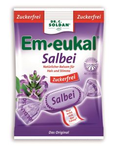 DR.SOLDAN                     BONBONS/ZUCKERFREI          EM-EUKAL                  SALBEI, 75g