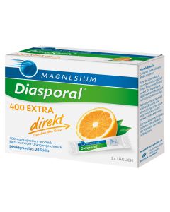 Magnesium Diasporal 400; EXTRA Direktgranulat, 20 Stk.