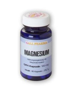 GPH Magnesium 100mg Kapseln, 60 Stück