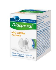 Magnesium Diasporal 400; EXTRA Kapseln, 50 Stk.