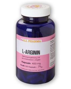 GPH L-Arginin 400mg Kapseln, 60 Stück