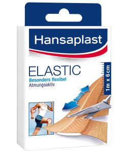 Hansaplast Elastic 1m:6cm 10 Stück