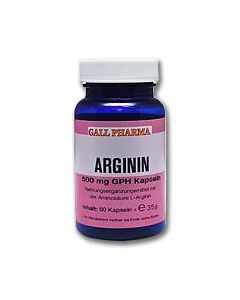 GPH Arginin 400mg Kapseln, 60 Stück