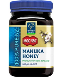 MANUKA HONIG                  MANUKA HEALTH               MGO                       550+, 500g