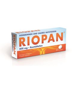 RIOPAN                        KAUTABL 800MG, 50 Stück