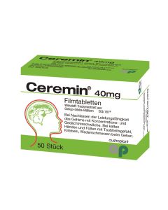 Ceremin Filmtabletten 40mg, 50 Stück