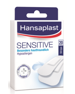 Hansaplast Sensitive Strips, 20 Stück