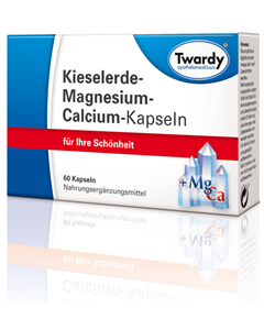 KIESELERDE                    +CALCIUM+MAGNESIUM          KAPSELN-TWARDY, 160 Stück