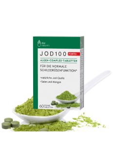 doc nature’s Jod 100 Forte+ Algen-Complex-Tabletten, 60 Stk.