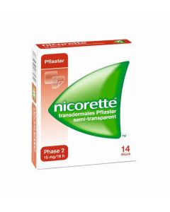 Nicorette transdermales Pflaster 10mg / 16h, 14 Stück