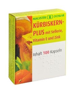 Doskar Kürbiskern plus 100 Kapseln, 100 Stück