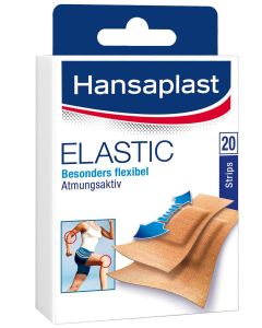 Hansaplast Elastic Strips, 20 Stück