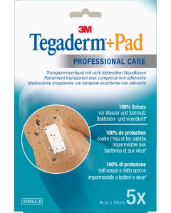 3M Tegaderm + Pad 9 x 10 cm, 5 Stk.