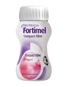 Fortimel Compact Fibre 125ml--Erdbeere, 24 Stück