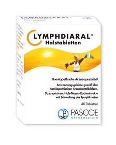 LYMPHDIARAL                   HALSTABL, 40 Stück