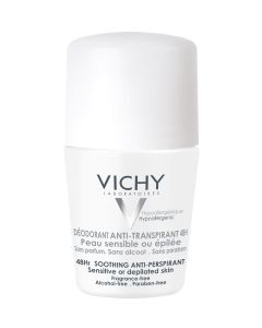 VICHY Deo Roll-On Anti-Transpirant sensible Haut 48h, 50ml