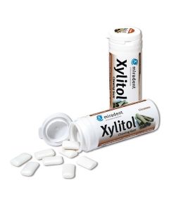 Miradent Xylitol Kaugummi - Zimt, 30 Stück