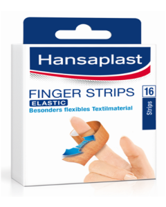 Hansaplast med Finger Strips, 16 Stück