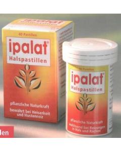 Ipalat Halspastillen, 40 Stück