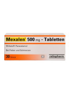 Mexalen® 500 mg Tabletten, 30 Stk.